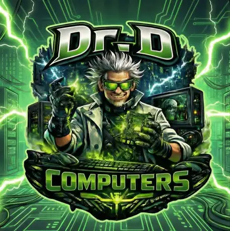 Dr D Computers logo